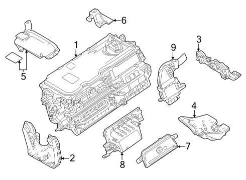 2025 Toyota Grand Highlander Hybrid Components Diagram 3 - Thumbnail