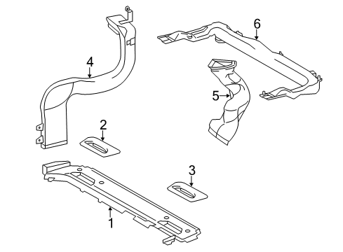2015 Toyota Sienna Ducts Diagram 2 - Thumbnail