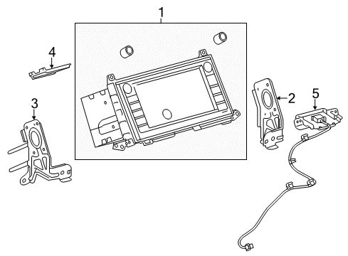 2014 Toyota Venza Navigation System Diagram