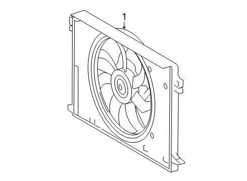 2024 Toyota RAV4 Cooling Fan Diagram 2 - Thumbnail