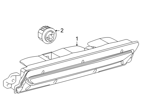 2025 Toyota Crown Signia Backup Lamps Diagram