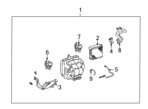2005 Toyota Camry Air Conditioner Diagram