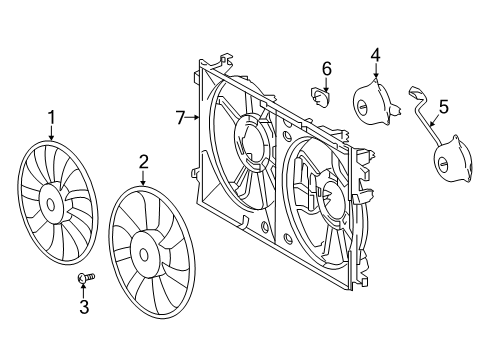 2017 Toyota Prius Prime Cooling Fan Diagram