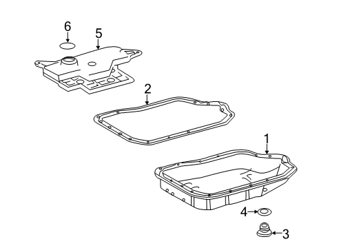 2012 Toyota Camry Automatic Transmission Diagram