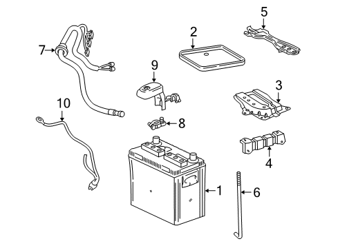 2005 Toyota Matrix Battery Diagram