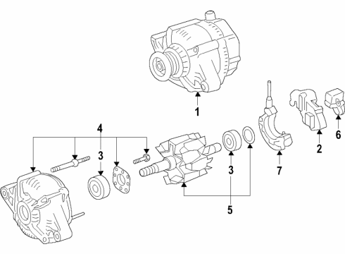 1996 Toyota Avalon Alternator Diagram