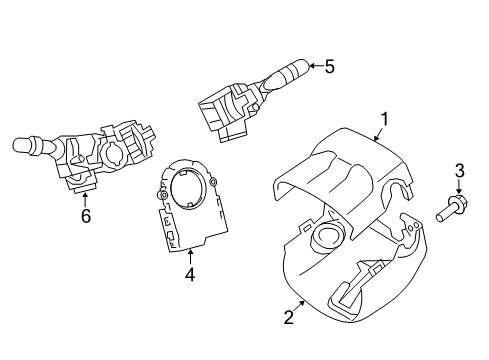 2017 Toyota Highlander Switches Diagram