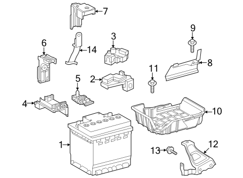 2025 Toyota Corolla Battery Diagram 2 - Thumbnail