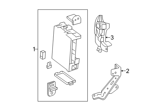 2012 Scion iQ Electrical Components Diagram