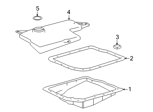 2015 Toyota Highlander Automatic Transmission Diagram