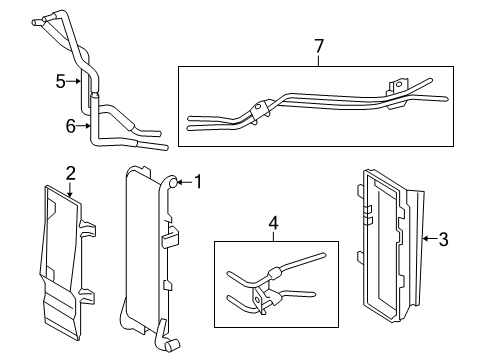2009 Toyota Sequoia Trans Oil Cooler Diagram