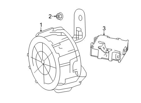 2020 Toyota Camry Electrical Components Diagram 3 - Thumbnail