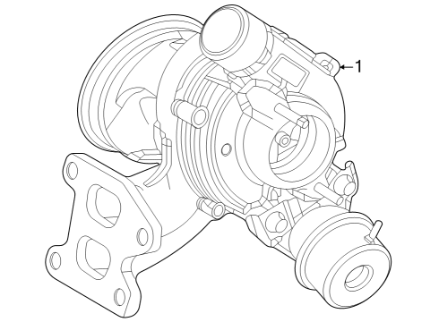2025 Toyota Crown Exhaust Manifold Diagram