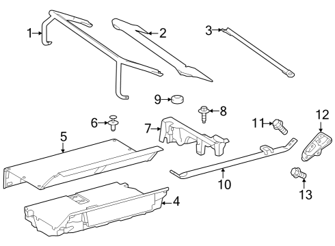 2025 Toyota GR Corolla Interior Trim - Pillars Diagram 2 - Thumbnail