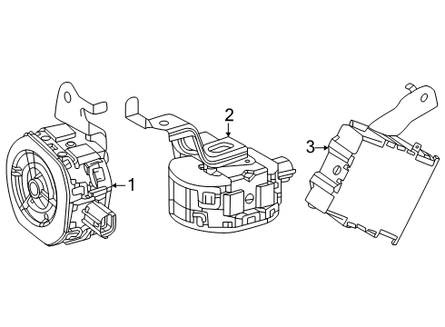 2025 Toyota Camry Electrical Components Diagram