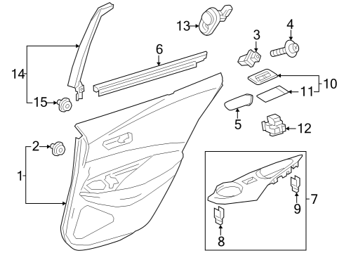 2024 Toyota GR Corolla Switches Diagram
