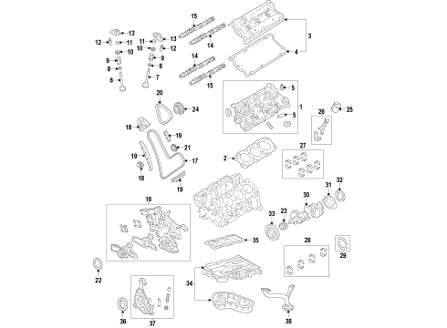 2018 Toyota 4Runner Camshaft & Timing Diagram