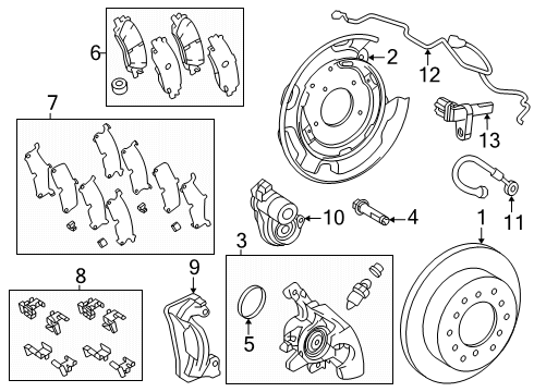 2024 Toyota Land Cruiser Anti-Lock Brakes Diagram