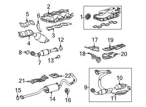 2005 Toyota Tacoma Exhaust Components Diagram 4 - Thumbnail