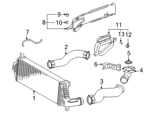 2024 Toyota Land Cruiser Throttle Body Diagram