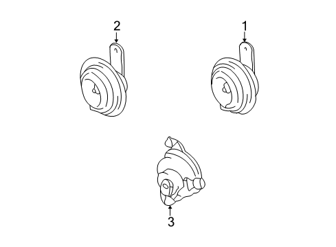 2002 Toyota Camry Horn Diagram