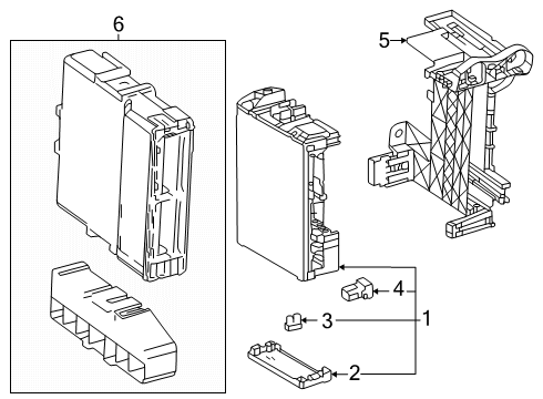 2025 Toyota Crown Signia Fuse & Relay Diagram