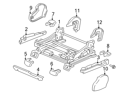 2004 Toyota Sequoia Power Seats Diagram