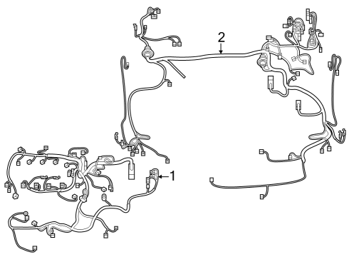 2025 Toyota GR Corolla Wiring Harness Diagram