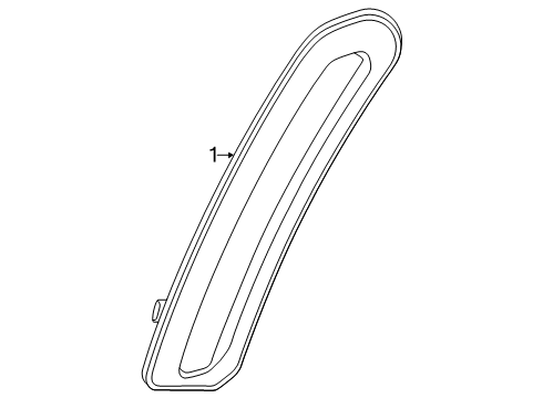 2025 Toyota Crown Signia Side Marker Lamps Diagram