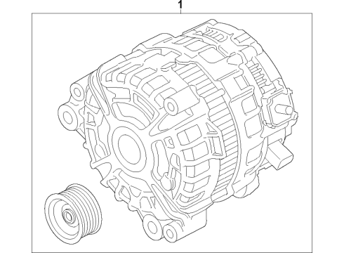 2025 Toyota GR Supra Alternator Diagram