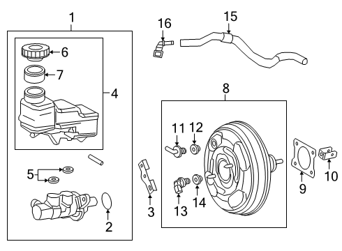 2025 Toyota Corolla Dash Panel Components - Body Diagram 2 - Thumbnail