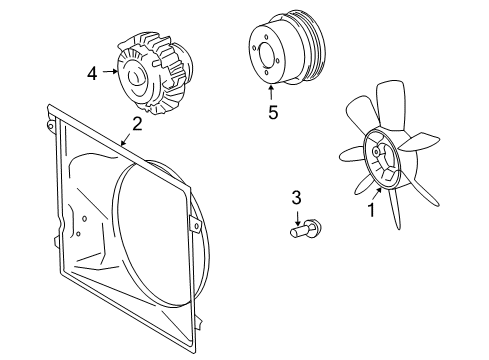 2024 Toyota 4Runner Cooling Fan Diagram