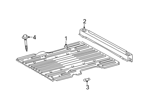 2003 Toyota Tundra Floor Diagram 3 - Thumbnail