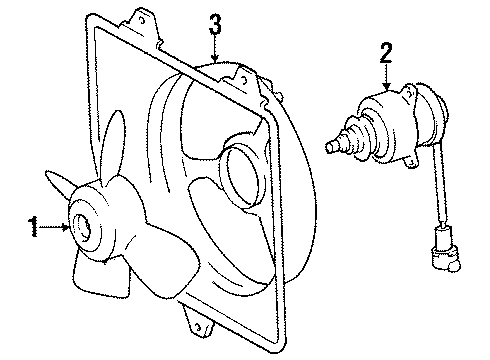 1987 Toyota Tercel Cooling Fan Diagram