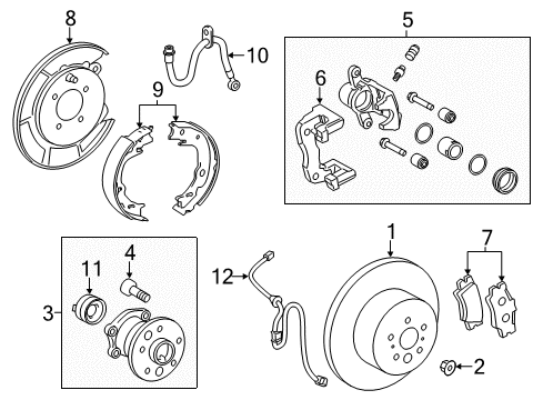 2017 Toyota Avalon Anti-Lock Brakes Diagram