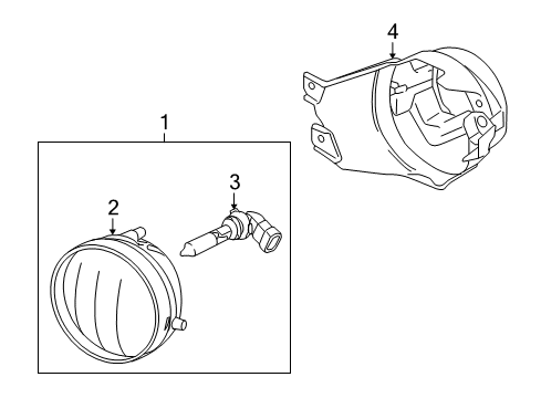 2010 Toyota Sequoia Fog Lamps Diagram