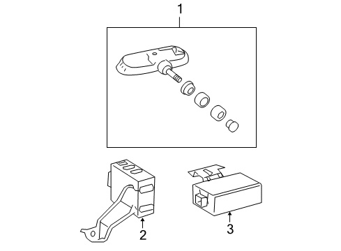 2006 Toyota Sequoia Tire Pressure Monitoring Diagram