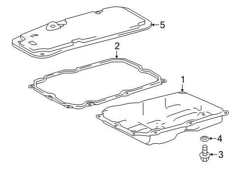 2020 Toyota Tacoma Automatic Transmission Diagram