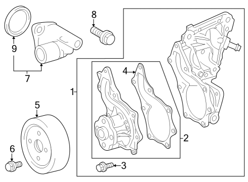 2024 Toyota GR Corolla Cooling System Diagram