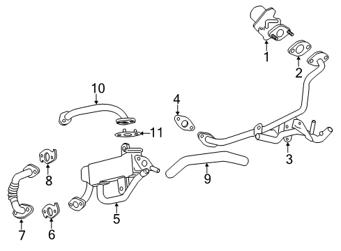 2018 Toyota RAV4 EGR System Diagram