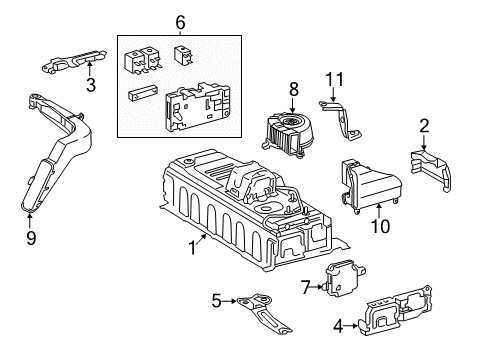 2016 Toyota Camry Battery Diagram