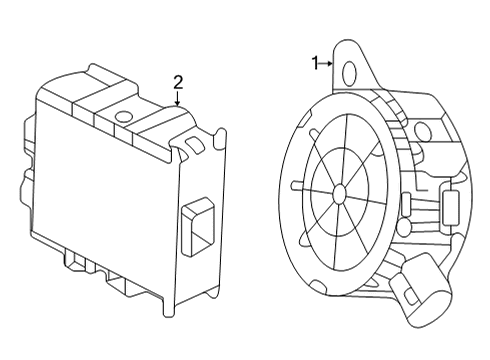 2019 Toyota Mirai Electrical Components Diagram 4 - Thumbnail