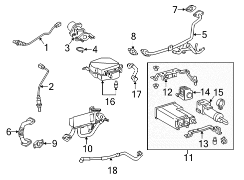 2017 Toyota Camry EGR System Diagram