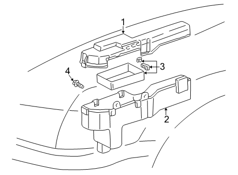 1997 Toyota Camry Electrical Components Diagram