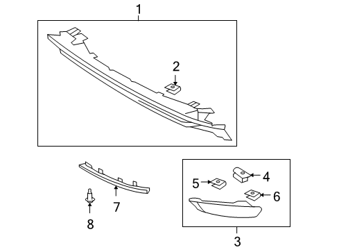 2010 Toyota 4Runner Spoiler Diagram