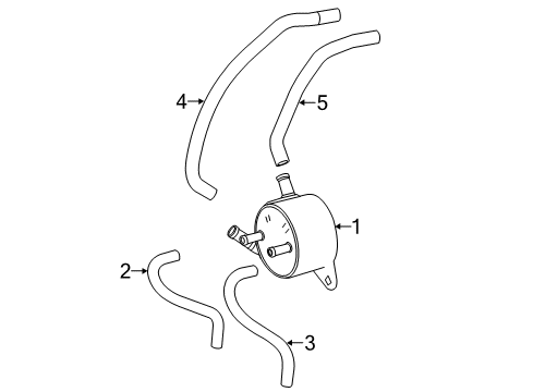 2018 Toyota RAV4 Oil Cooler Diagram