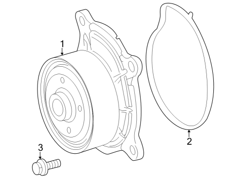 2025 Toyota Grand Highlander Water Pump Diagram
