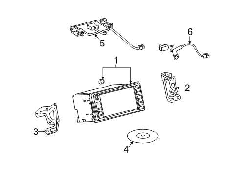 2009 Toyota Matrix Navigation System Diagram