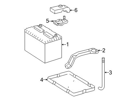 2013 Toyota Avalon Battery Diagram