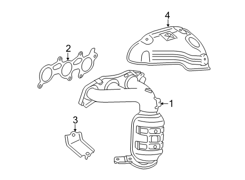2013 Toyota Avalon Exhaust Manifold Diagram